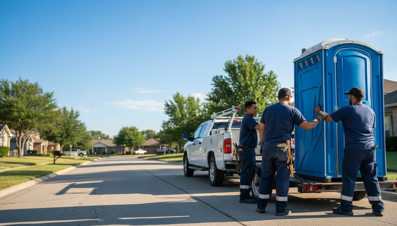 Portable Toilet Rental in San Angelo, TX near me